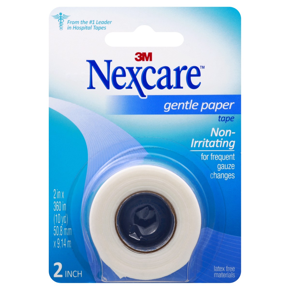 slide 2 of 3, Nexcare Gentle Paper Tape 2 Inch 1 ea, 1 ct