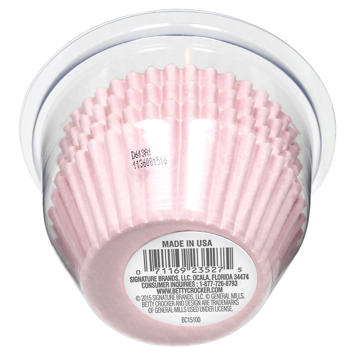 slide 3 of 3, Betty Crocker Standard Size Baking Cups Pastel, 100 ct