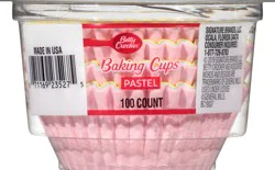 Betty Crocker Standard Size Baking Cups Pastel