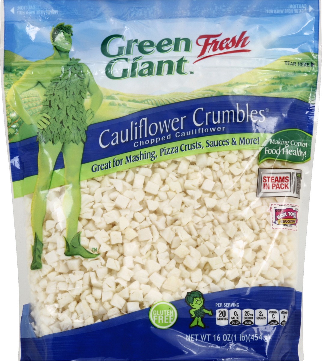 slide 2 of 3, Green Giant Cauliflower Crumbles, 16 oz