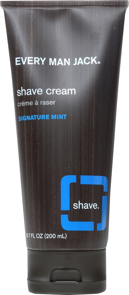 slide 1 of 1, Every Man Jack Shave Cream - Signature Mint, 6.7 oz