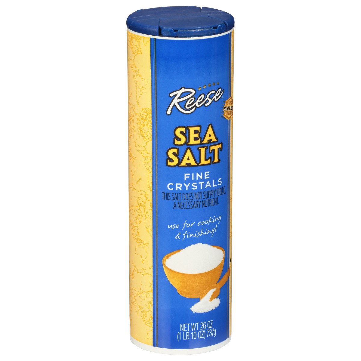 slide 3 of 9, Reese Fine Crystals Sea Salt 26 oz, 26 oz