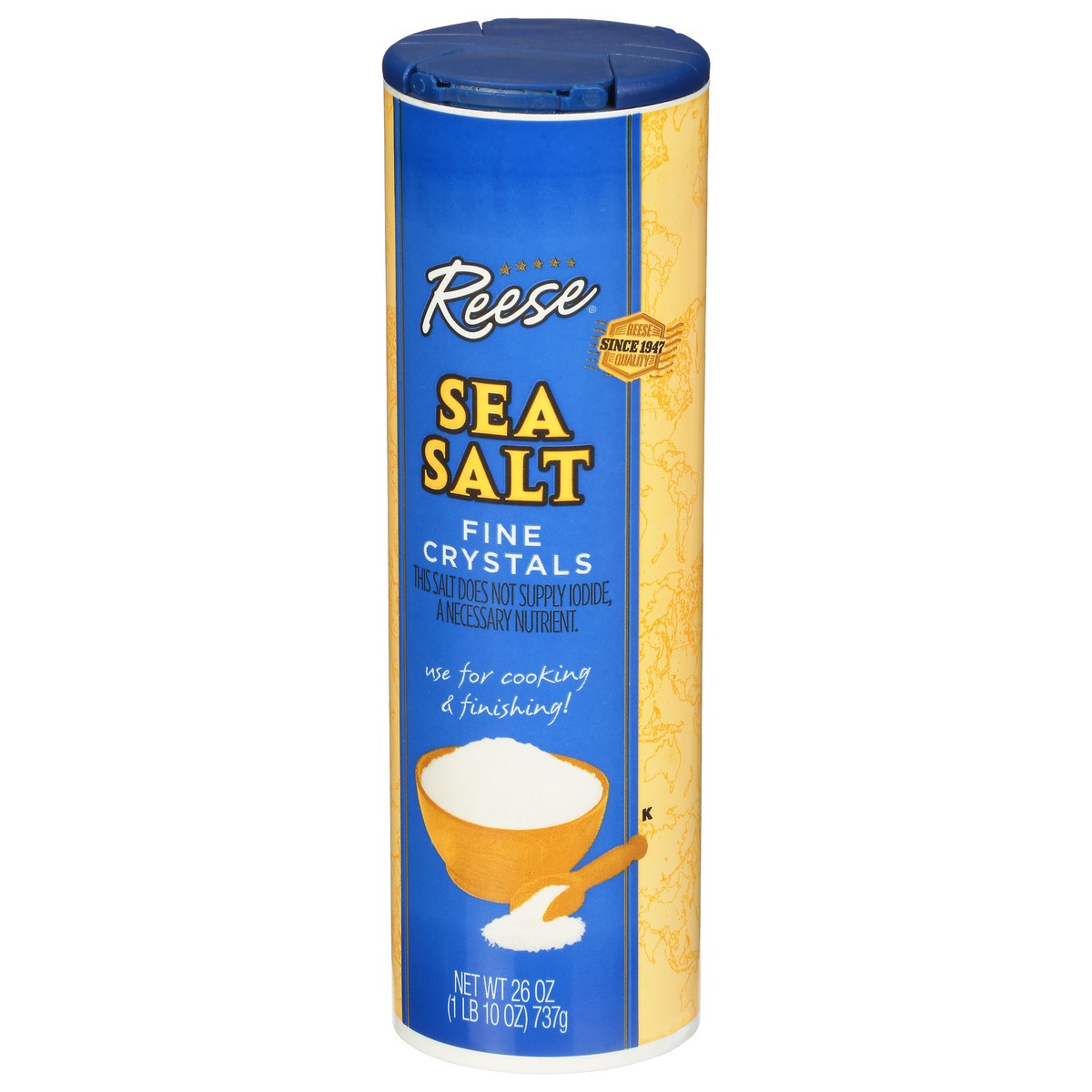 slide 7 of 9, Reese Fine Crystals Sea Salt 26 oz, 26 oz