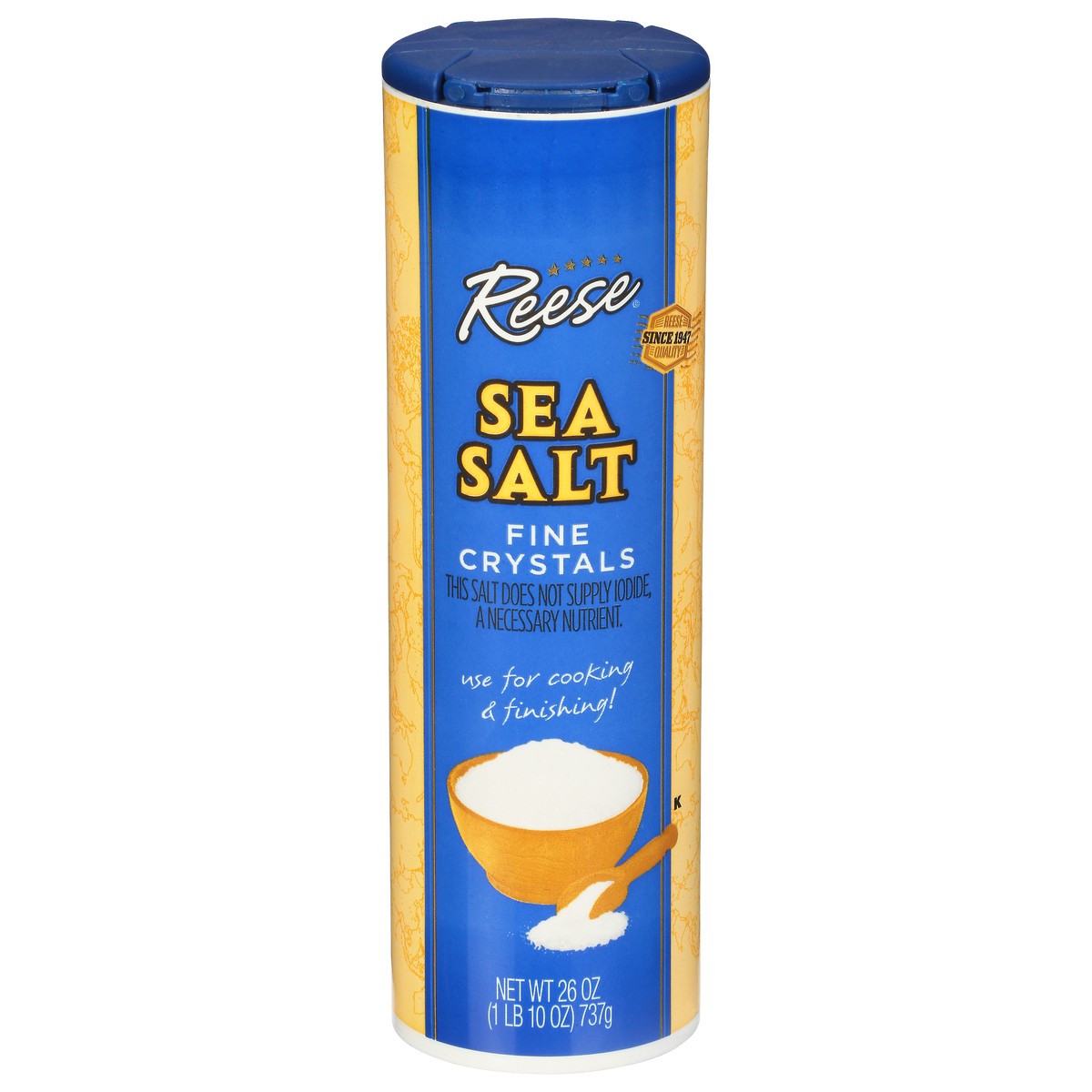 slide 1 of 9, Reese Fine Crystals Sea Salt 26 oz, 26 oz