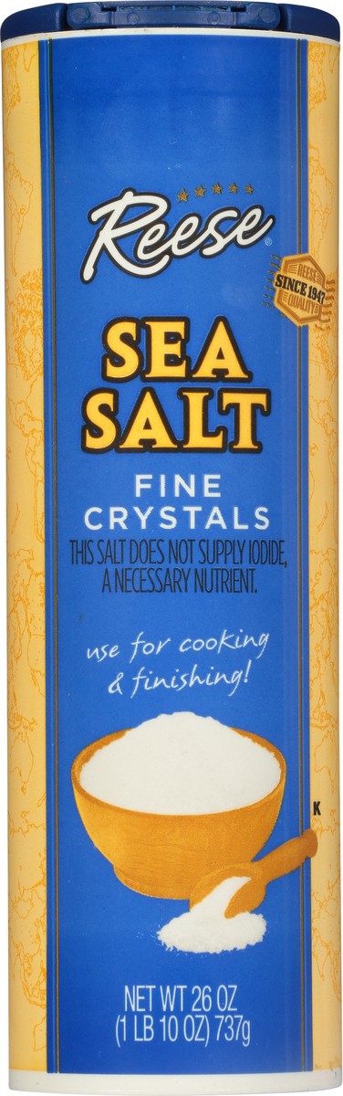 slide 9 of 9, Reese Fine Crystals Sea Salt 26 oz, 26 oz