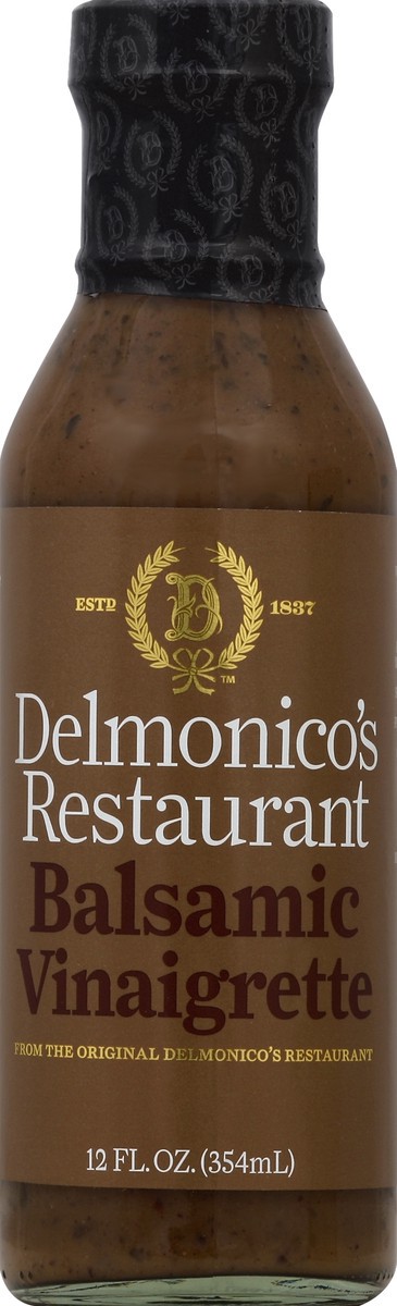 slide 2 of 2, Delmonico's Restaurant Balsamic Vinaigrette, 12 oz