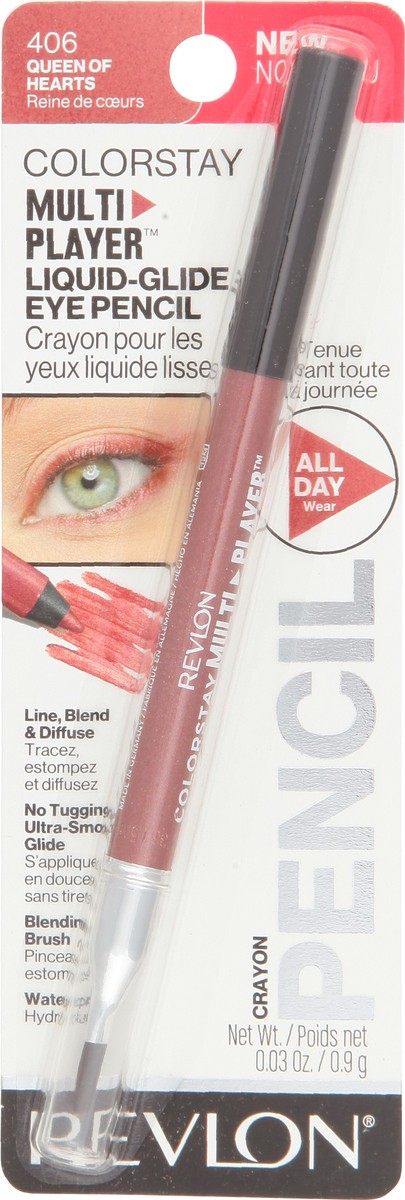 slide 12 of 13, Colorstay Queen of Hearts 406 Eye Pencil 0.03 oz, 0.03 oz