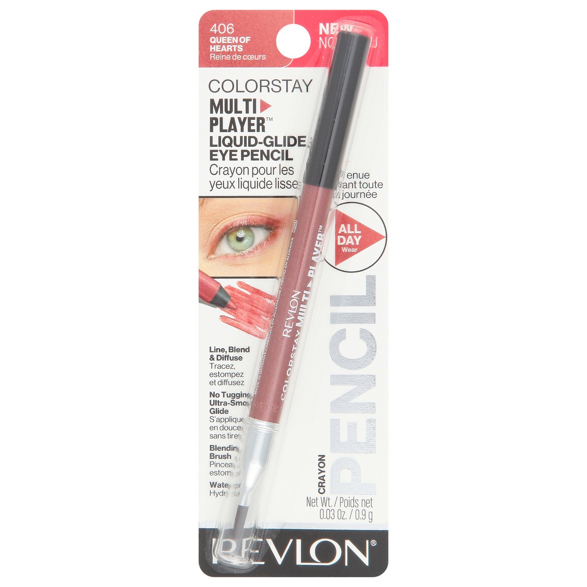 slide 2 of 13, Colorstay Queen of Hearts 406 Eye Pencil 0.03 oz, 0.03 oz