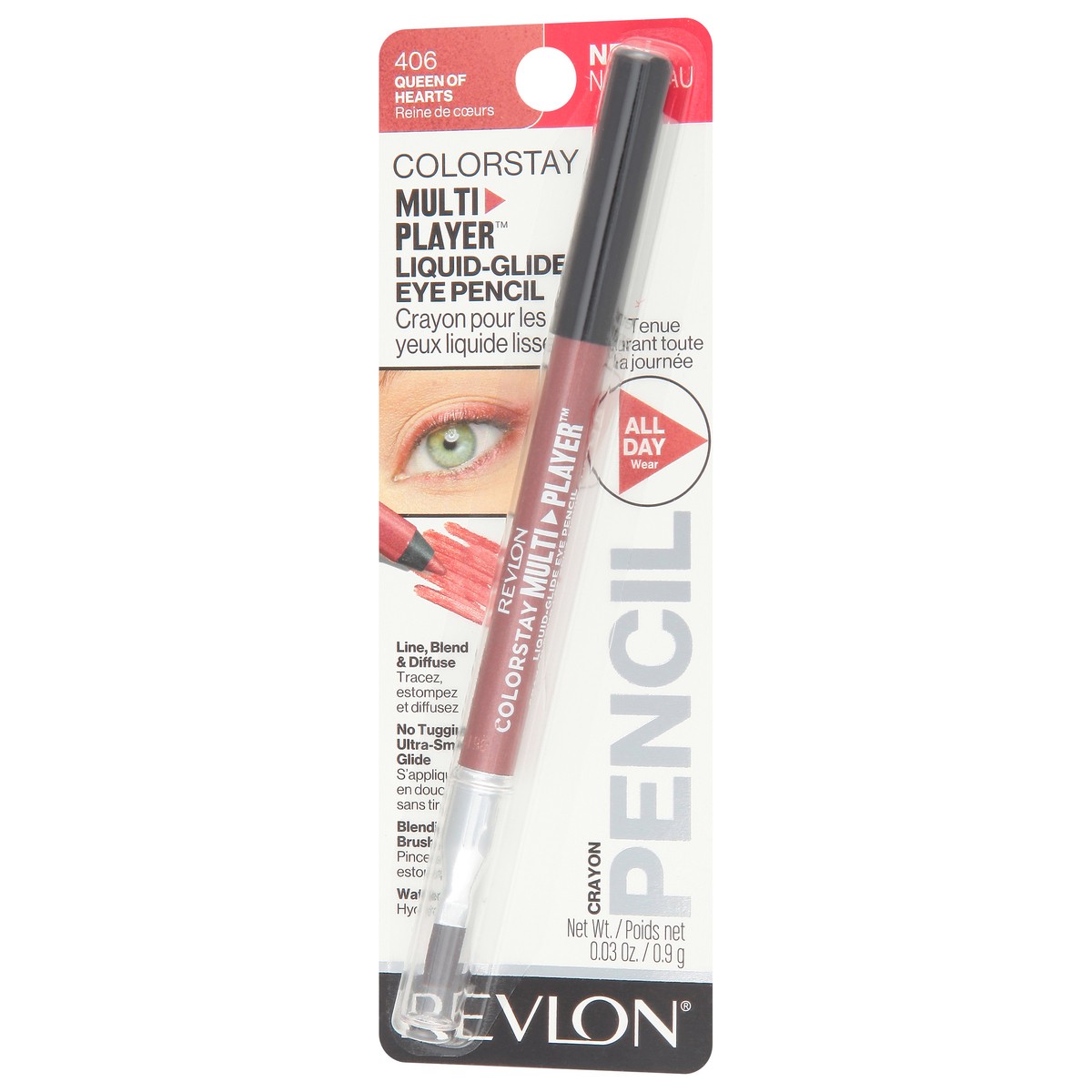 slide 10 of 13, Colorstay Queen of Hearts 406 Eye Pencil 0.03 oz, 0.03 oz