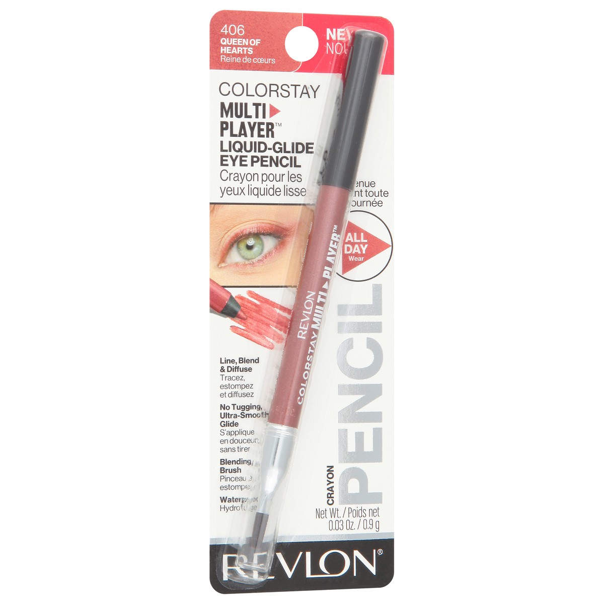 slide 6 of 13, Colorstay Queen of Hearts 406 Eye Pencil 0.03 oz, 0.03 oz