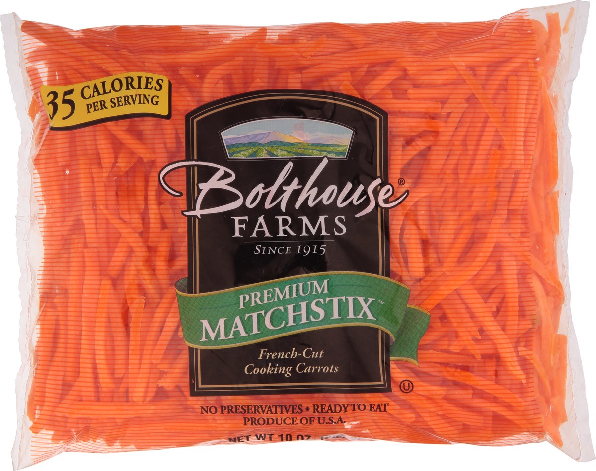 slide 1 of 3, Bolthouse Farms Matchstix French-Cut Cooking Carrots 10 oz, 10 oz