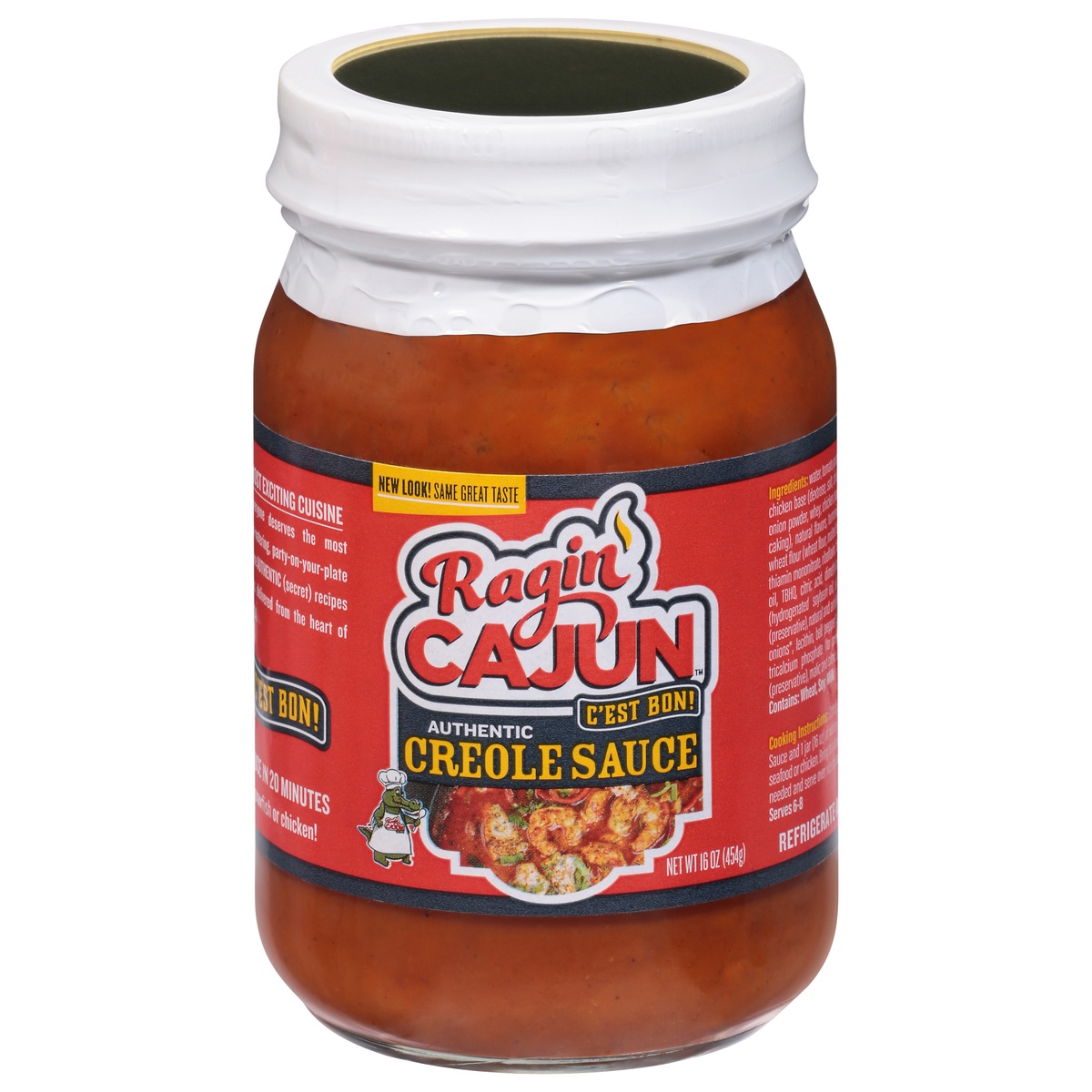 slide 1 of 1, Ragin' Cajun Fixin's Authentic Creole Sauce 16 oz, 16 oz