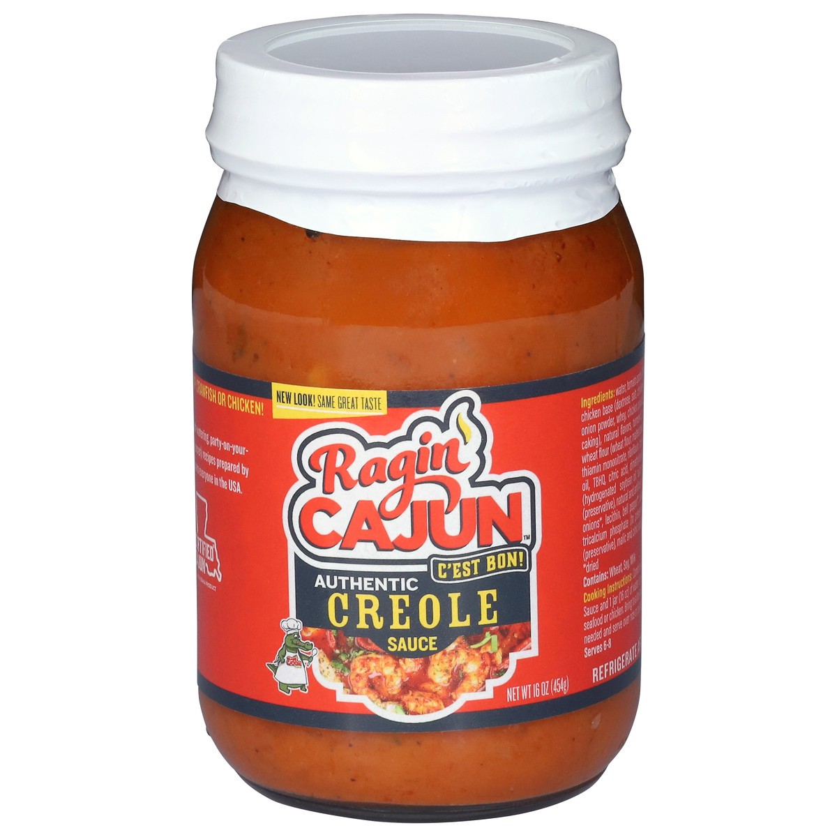slide 1 of 13, Ragin' Cajun Authentic Creole Sauce 16 oz, 16 oz