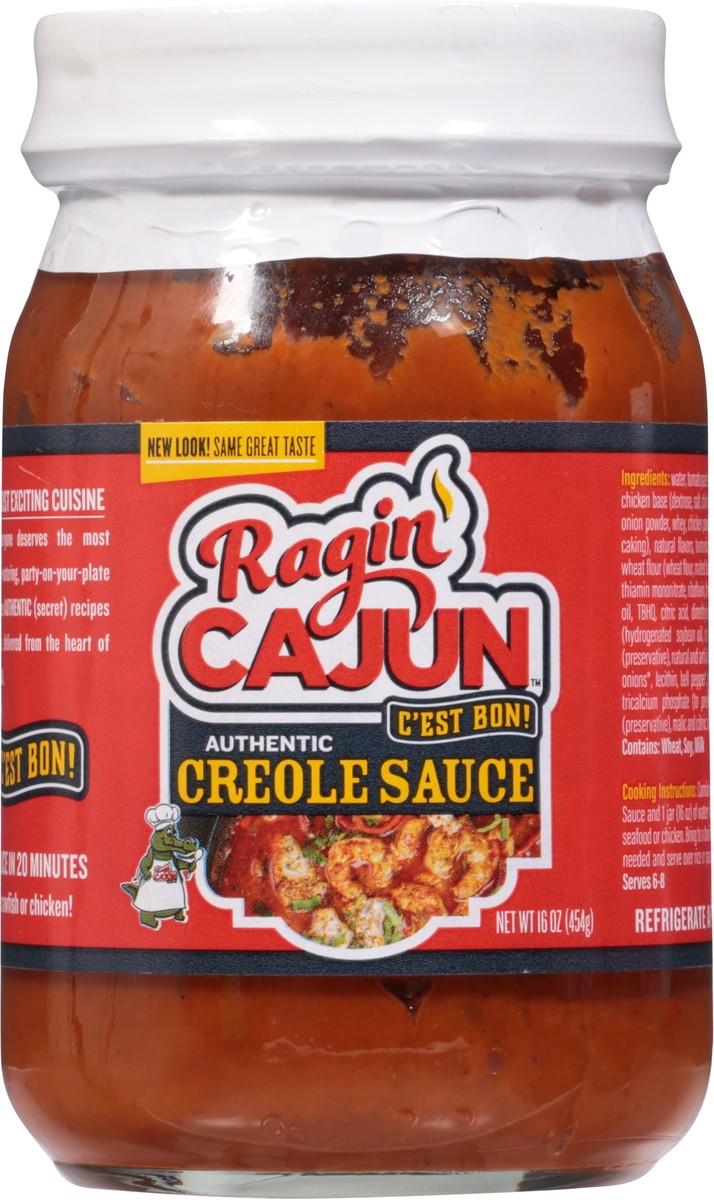 slide 1 of 13, Ragin' Cajun Fixin's Authentic Creole Sauce 16 oz, 16 oz