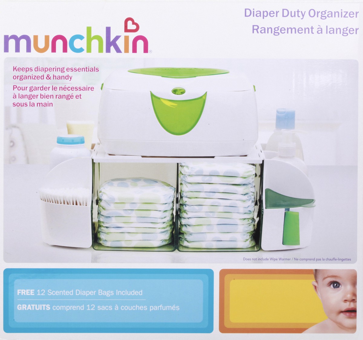 slide 4 of 11, Munchkin Diaper Duty Organizer 1 ea, 1 ct