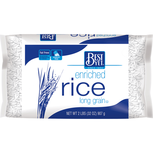 slide 1 of 1, Best Yet Long Grain Rice, 32 oz