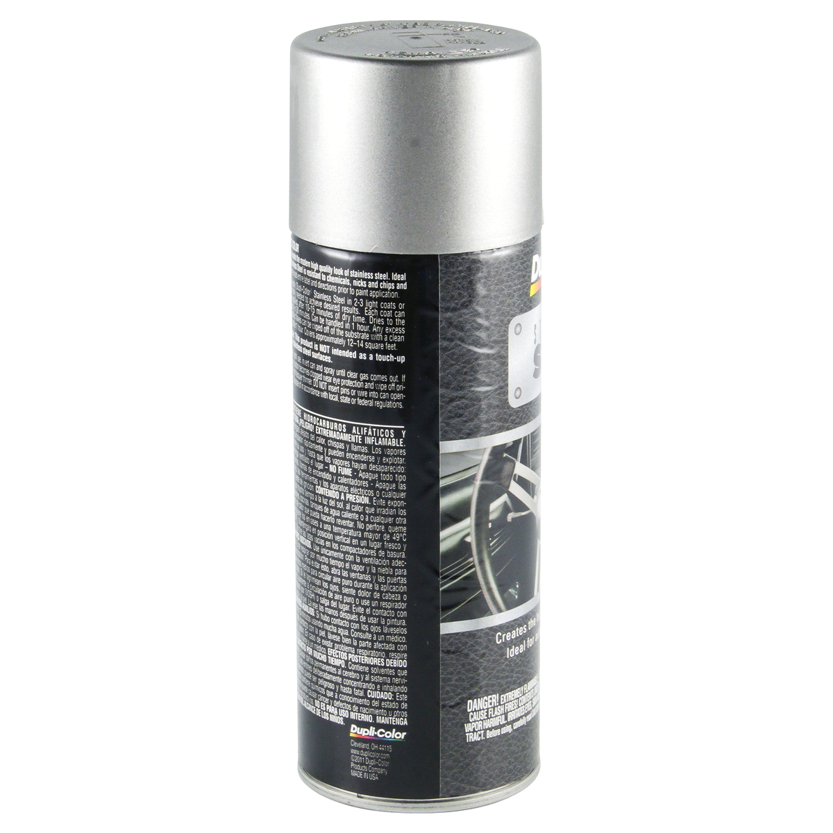 slide 2 of 4, Dupli-Color Stainless Steal Aerosol SS100, 11 oz