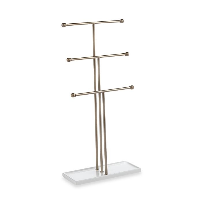 slide 1 of 2, Umbra Trigem 3-Tier Jewelry Tree, 1 ct