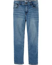 Oshkosh Kid Medium Wash Straight-Leg Jeans Natural Indigo 7R