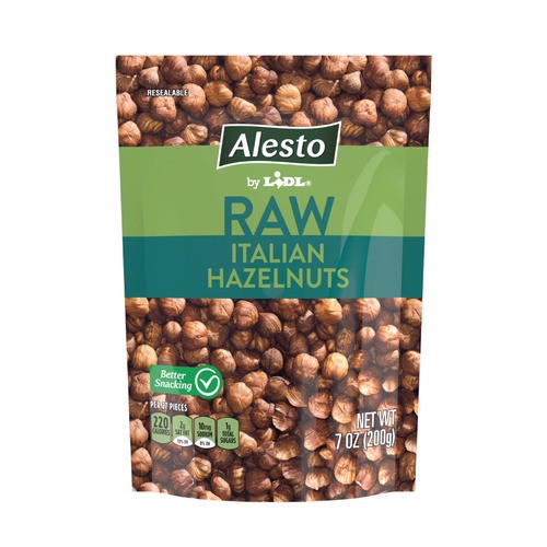 slide 1 of 1, Alesto raw Italian hazelnuts, 7 oz