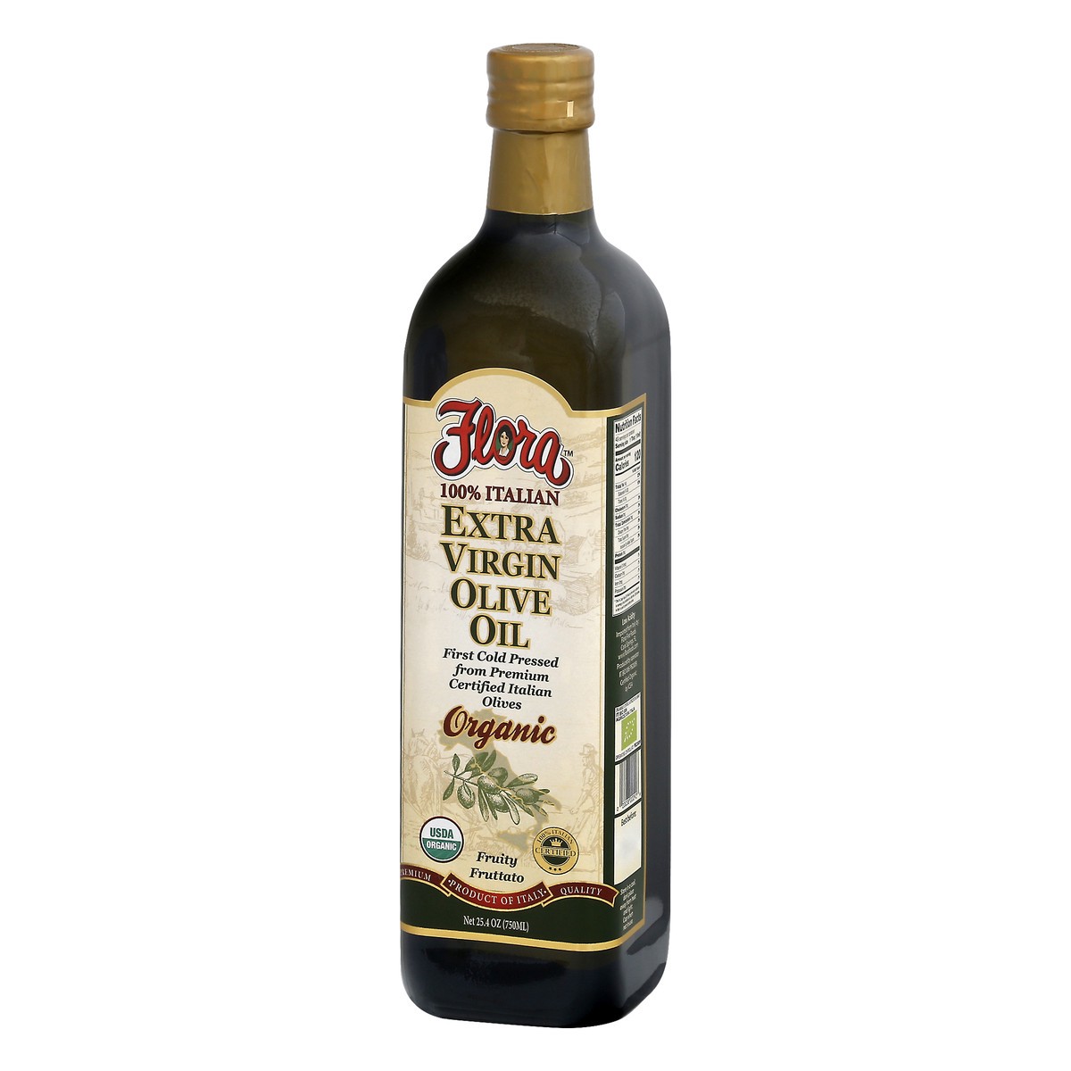 slide 13 of 13, Flora Extra Virgin Organic Olive Oil 25.4 oz, 25.4 fl oz