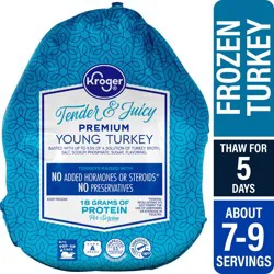 Kroger Whole Frozen Turkey Without Gravy (16-20 Lb)