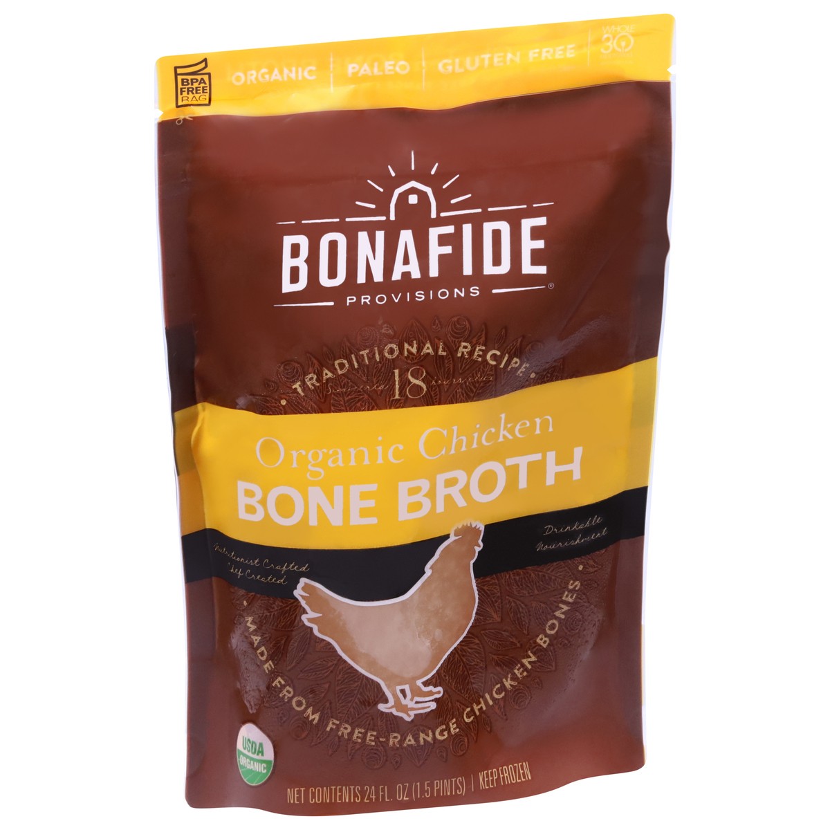 slide 4 of 13, Bonafide Provisions Organic Chicken Bone Broth 24 fl oz, 24 fl oz