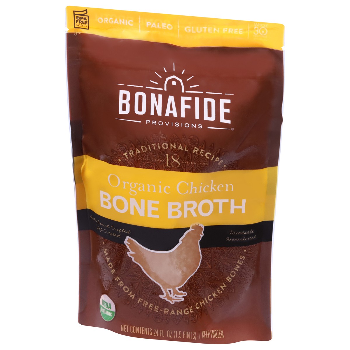 slide 8 of 13, Bonafide Provisions Organic Chicken Bone Broth 24 fl oz, 24 fl oz