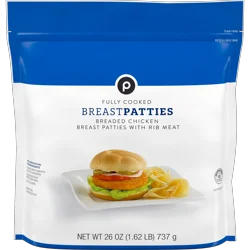 Publix Chicken Breast Patties - 26 oz