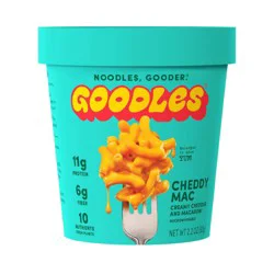 Goodles Cheddy Mac Creamy Cheddar Protein Mac and Cheese Cup - 2.2 oz