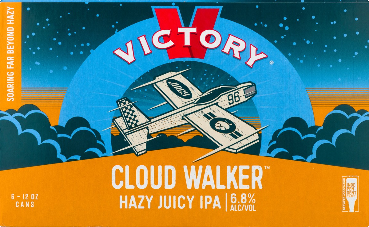 slide 5 of 9, Victory Brewing Company Cloudwalker, 72 fl oz