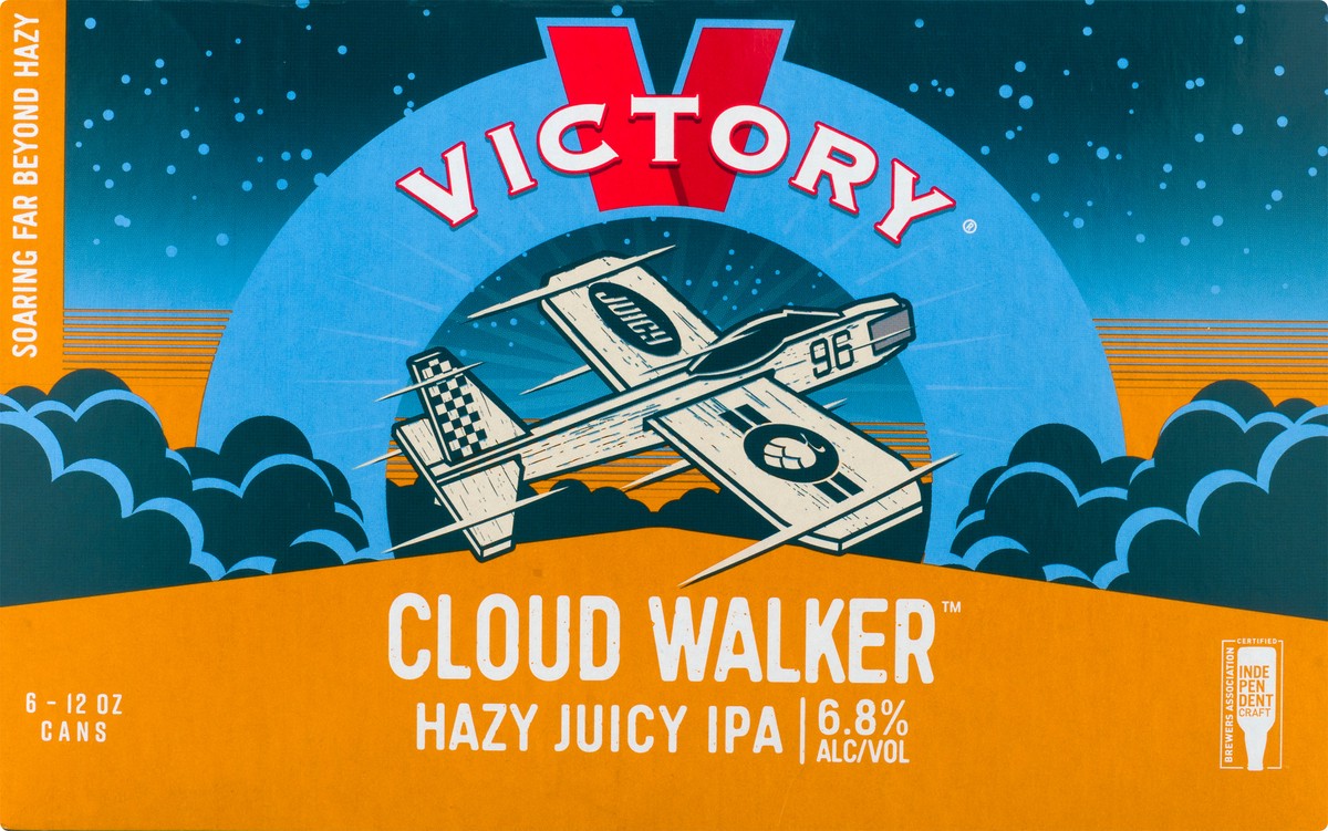 slide 6 of 9, Victory Brewing Company Cloudwalker, 72 fl oz