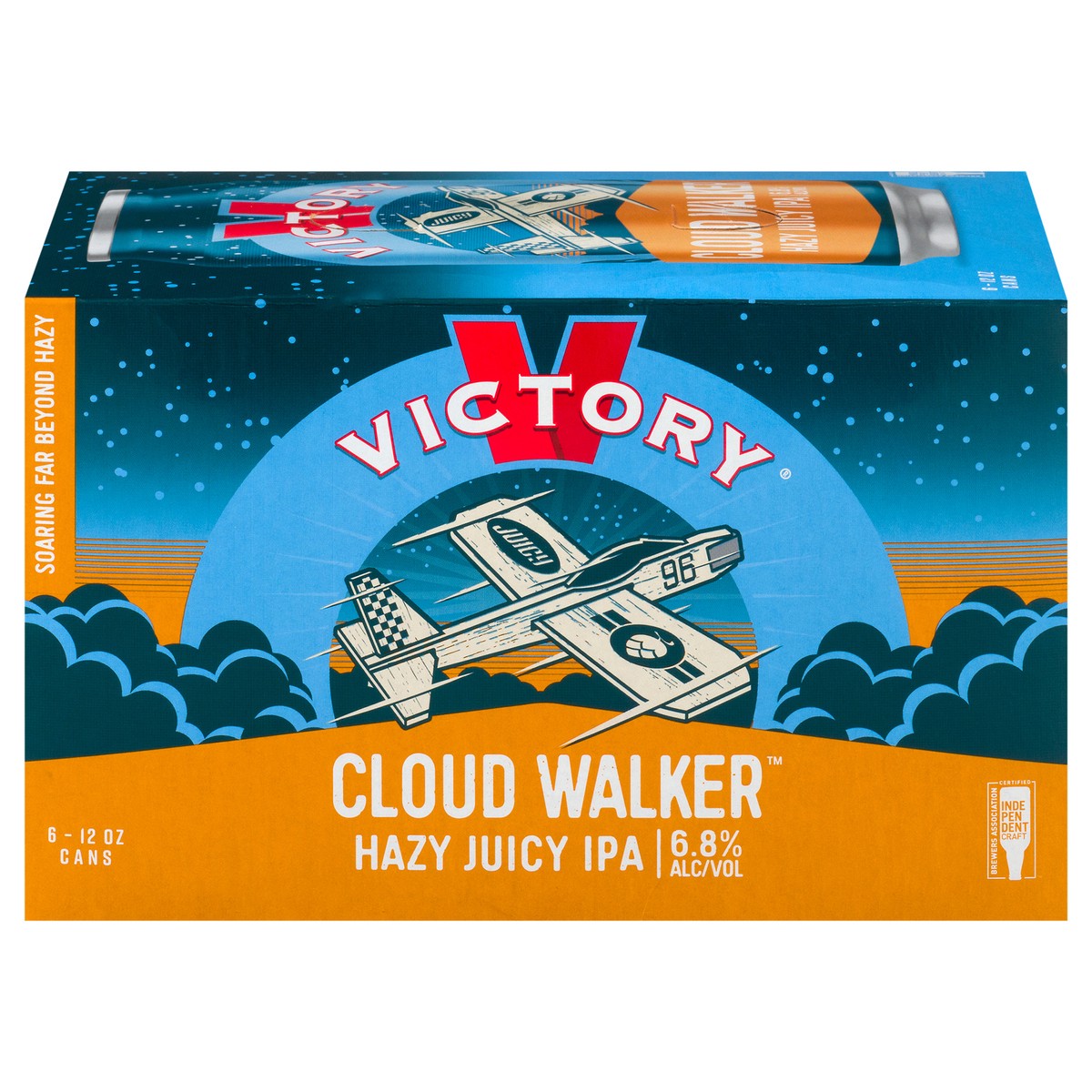 slide 1 of 9, Victory Brewing Company Cloudwalker, 72 fl oz