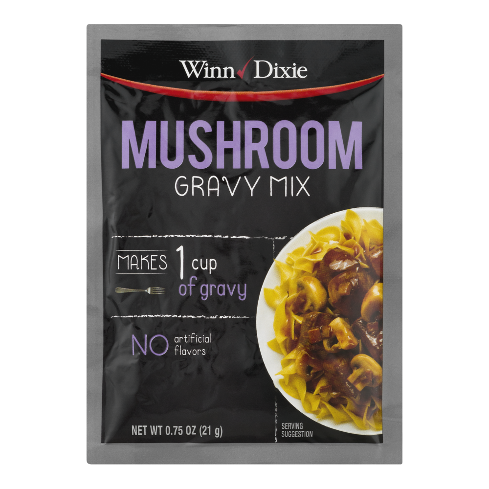 slide 1 of 1, Winn-Dixie Mushroom Gravy Pack, 0.7 oz