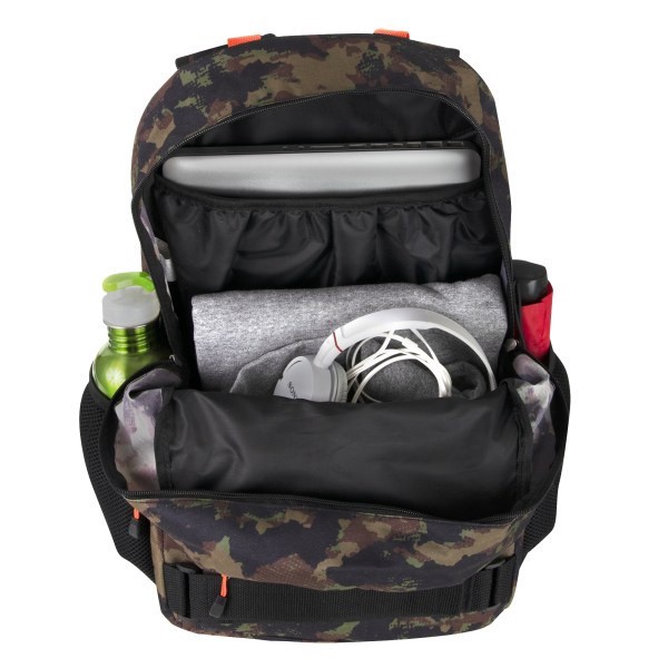 slide 5 of 6, Trailmaker Tactical Backpack, Black/Green Camo, 1 ct