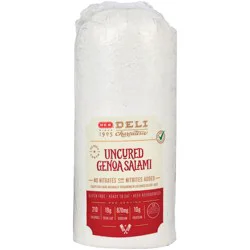 H-E-B Deli Uncured Genoa Salami, Custom Sliced