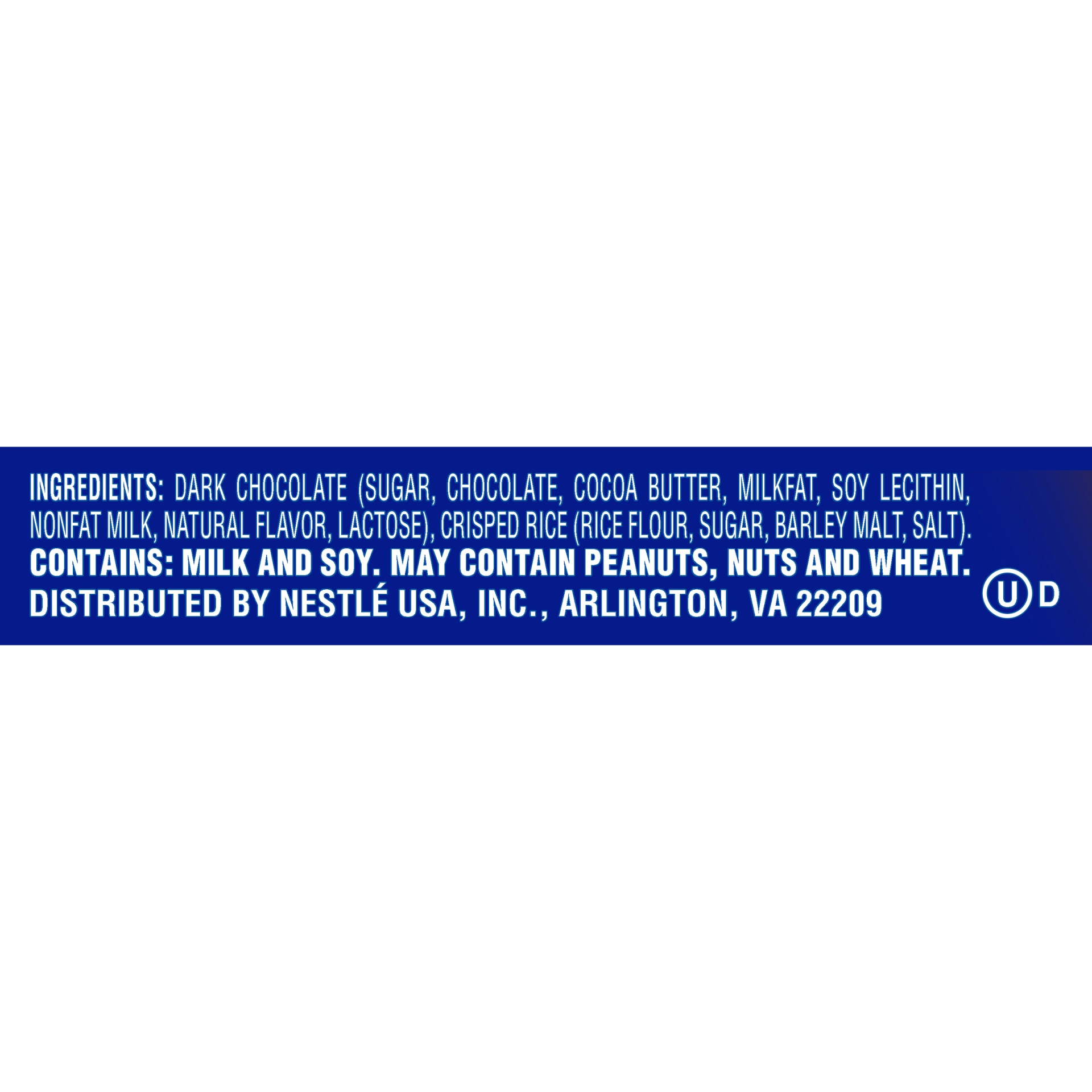 slide 4 of 6, Nestlé Crunch Dark Candy Bar, 1.55 oz