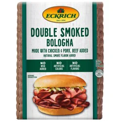 Eckrich Double Smoked Bologna, Custom Sliced
