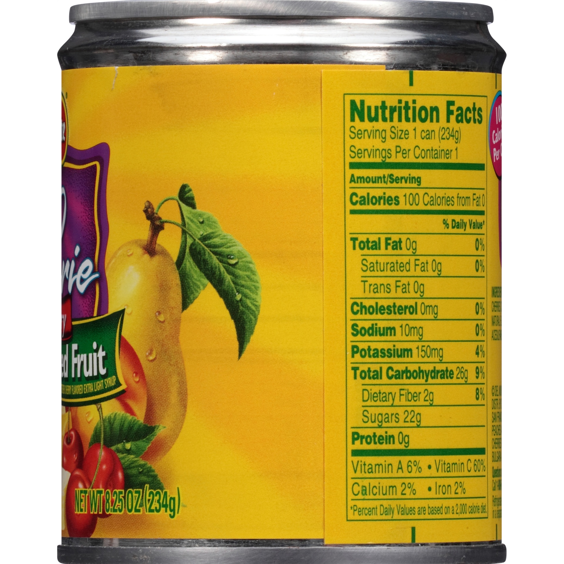 slide 2 of 6, Del Monte Cherry Mixed Fruit Pull Top, 1 ct