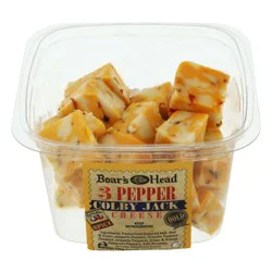 Boar's Head 3 Pepper Colby Jack Cheese Cubes