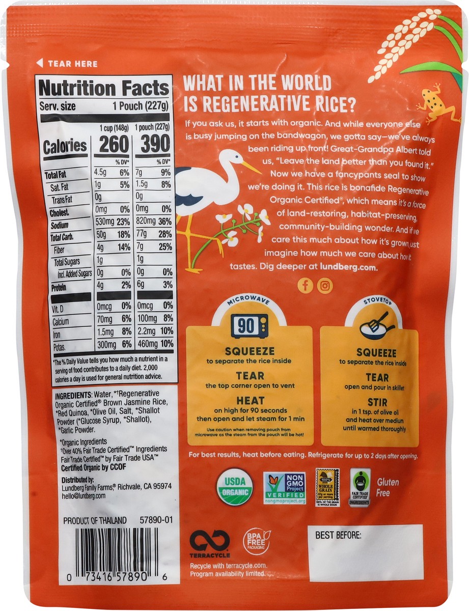 slide 9 of 13, Lundberg Family Farms Organic Brown Rice & Quinoa 8 oz, 8 oz