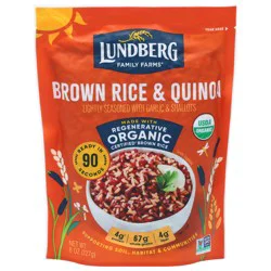 Lundberg Family Farms Organic Brown Rice & Quinoa 8 oz