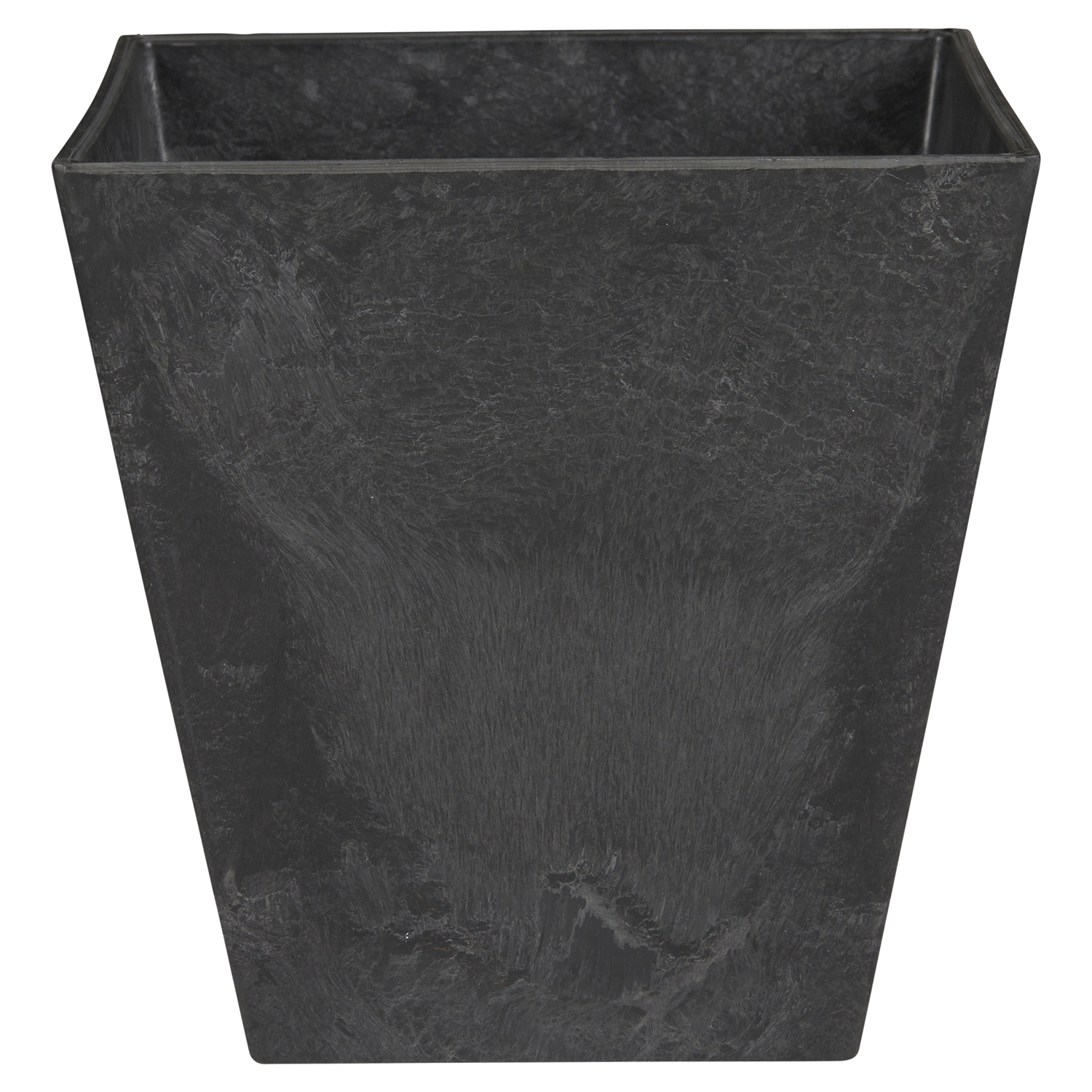 slide 1 of 1, Novelty Ella 10" Square Planter Black, 10 in