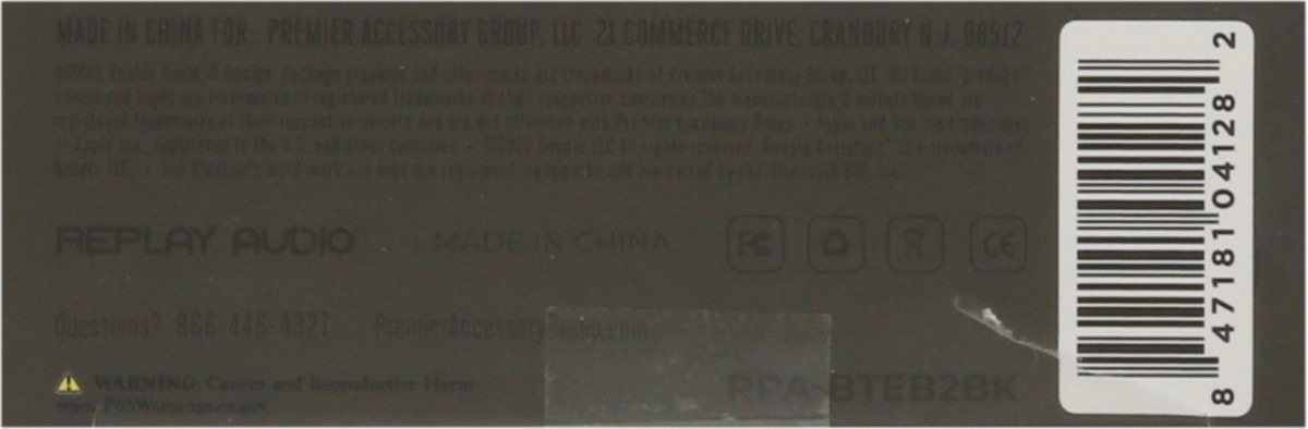 slide 3 of 11, Replay Audio Dynamix Bluetooth Wireless Earbuds 1 ea, 1 ct