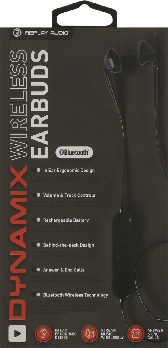 slide 8 of 11, Replay Audio Dynamix Bluetooth Wireless Earbuds 1 ea, 1 ct