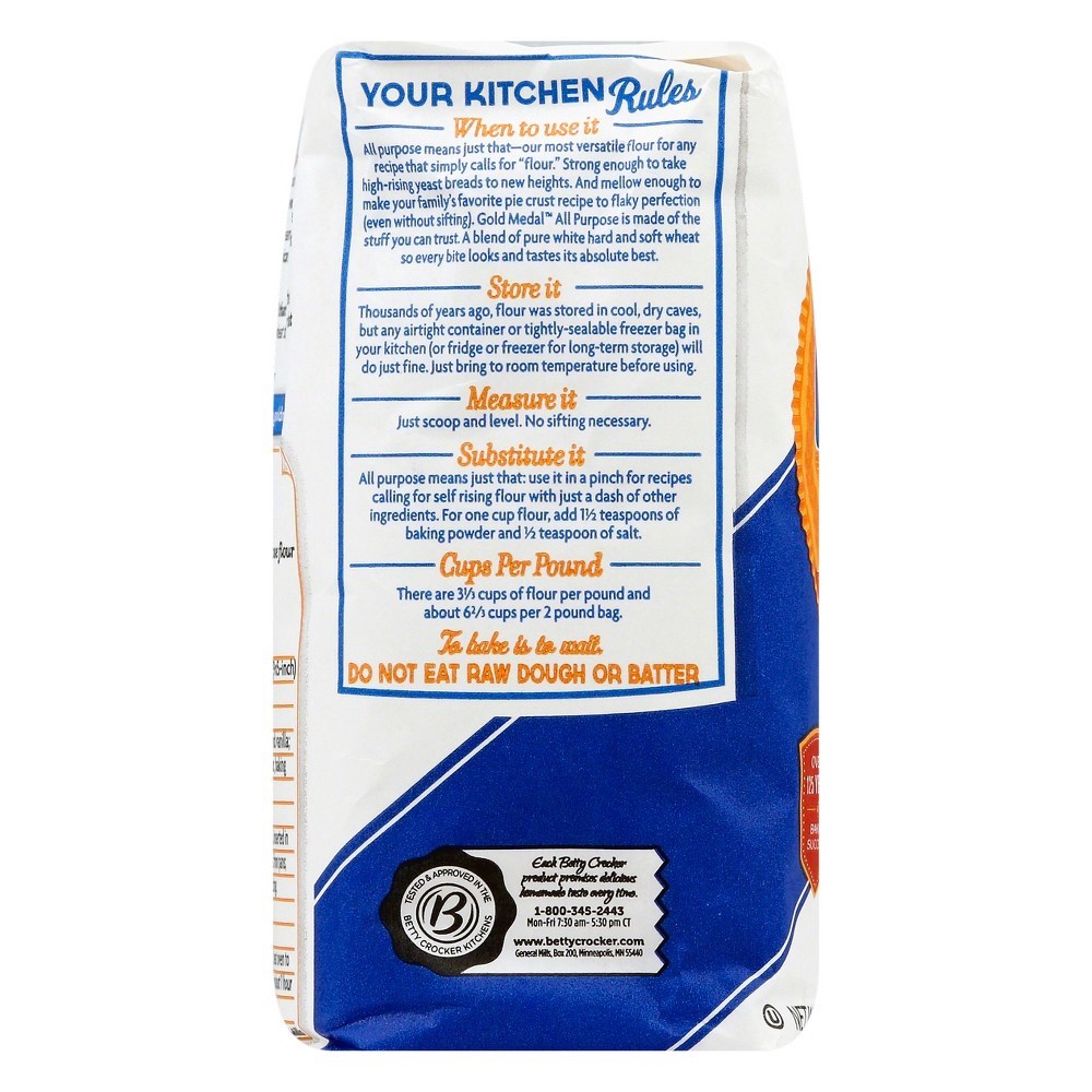 slide 3 of 3, Gold Medal All-Purpose Flour - 2 lb, 2 lb