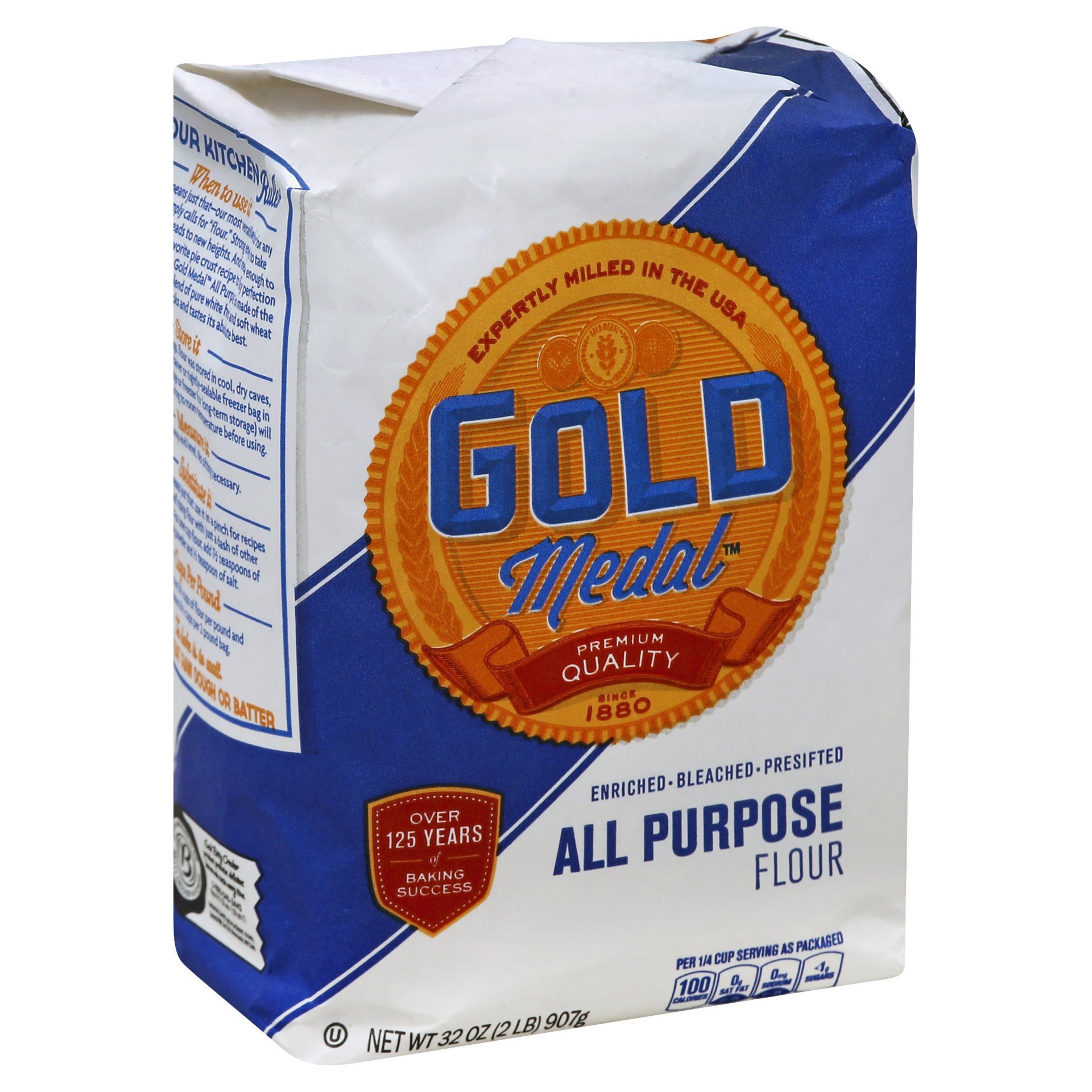 slide 1 of 3, Gold Medal All-Purpose Flour - 2 lb, 2 lb