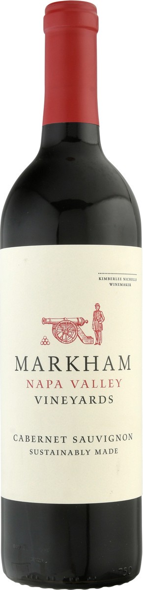 slide 8 of 10, Markham Napa Valley Cabernet Sauvignon Wine, 750 ml