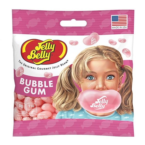 slide 1 of 8, Jelly Belly Bubble Gum Jelly Beans, 3.5 oz