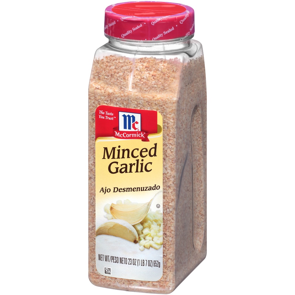 slide 3 of 6, McCormick Minced Garlic, 23 oz